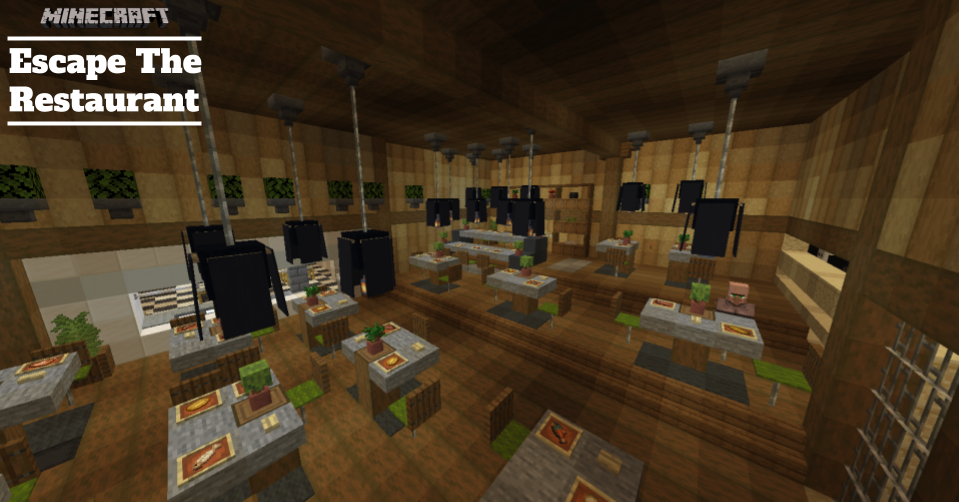 Tải về Escape The Restaurant cho Minecraft 1.17.1